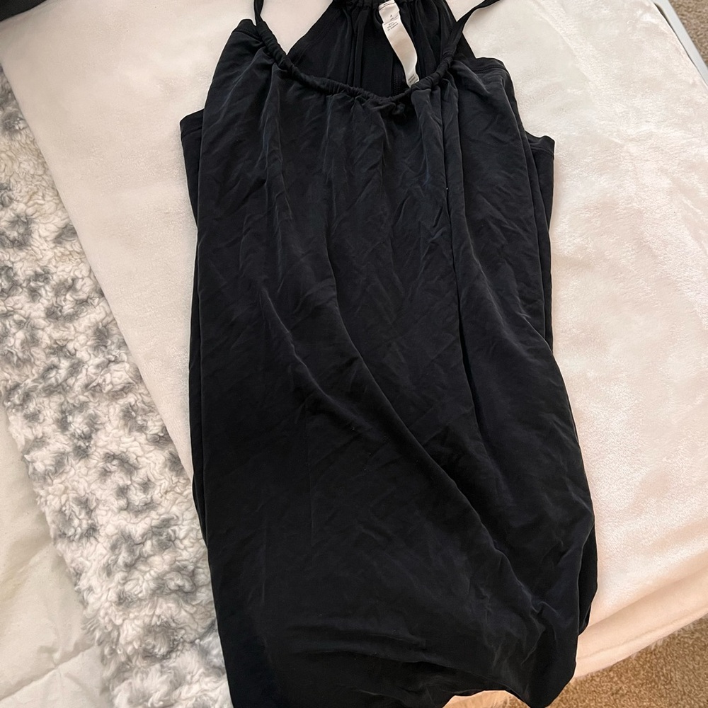 Elegant Black Sleeveless Dress